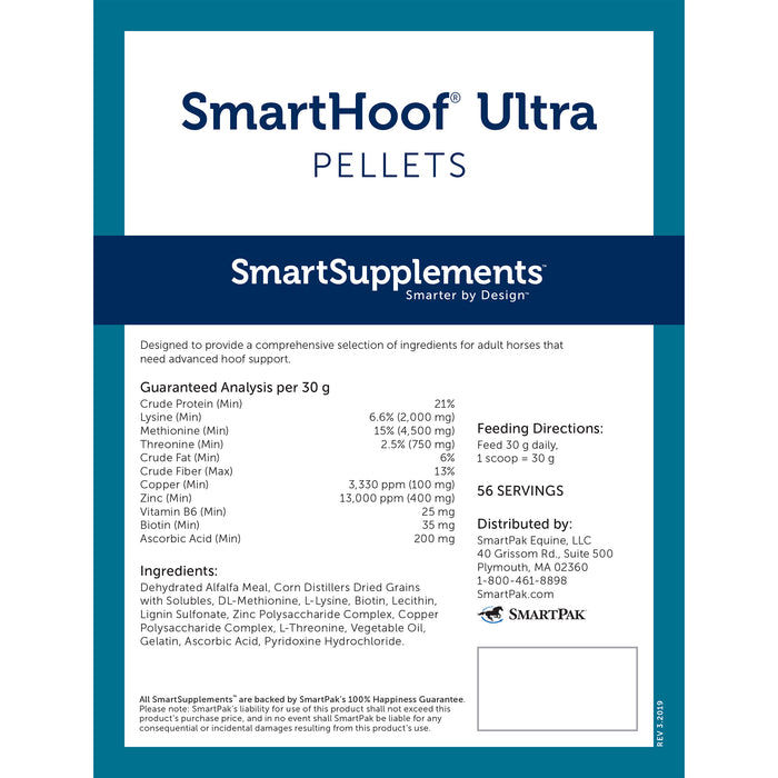 Smartequine SmartHoof Ultra Pellets 7.6 lb Bag