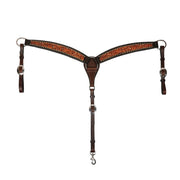 Filigree Buckstitched 2 Inch Breast Collar