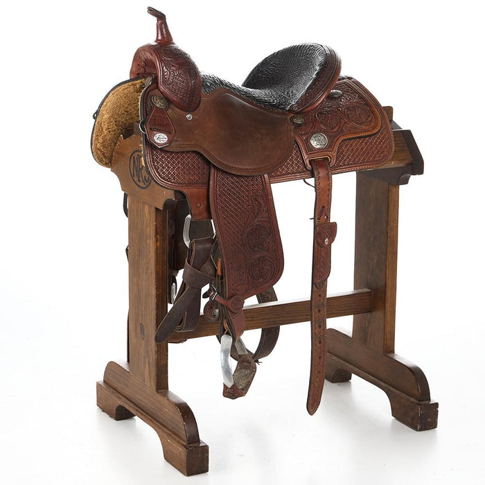 14.5in Used Molly Powell Barrel Saddle