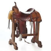 Jeff Smith 17in Used Cutting Saddle
