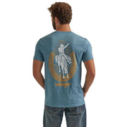 Men's Blue Horseshoe Tee