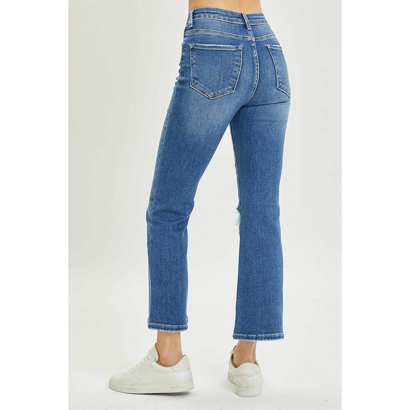 Risen Jeans Women's High Rise Distressed Jeans