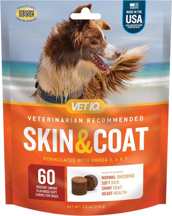 Vet Skin and Coat Soft Chew 60ct