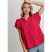 Women's Ruby Boxy Top