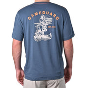 Men's Deep Water Blue Graphic Tee