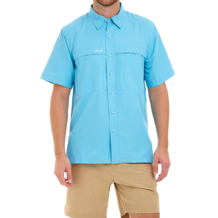 Men's Blue Wave Microfiber Shirt