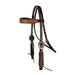 Two Tone Reptile Browband Headstall