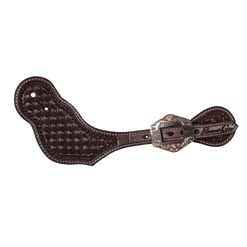 Chocolate Carapace Ladies Spur Straps