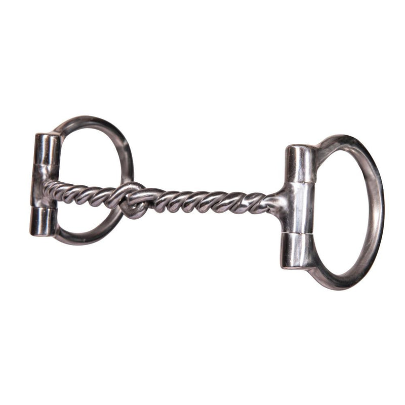 EQ Pony D Ring Twist Wire Bit