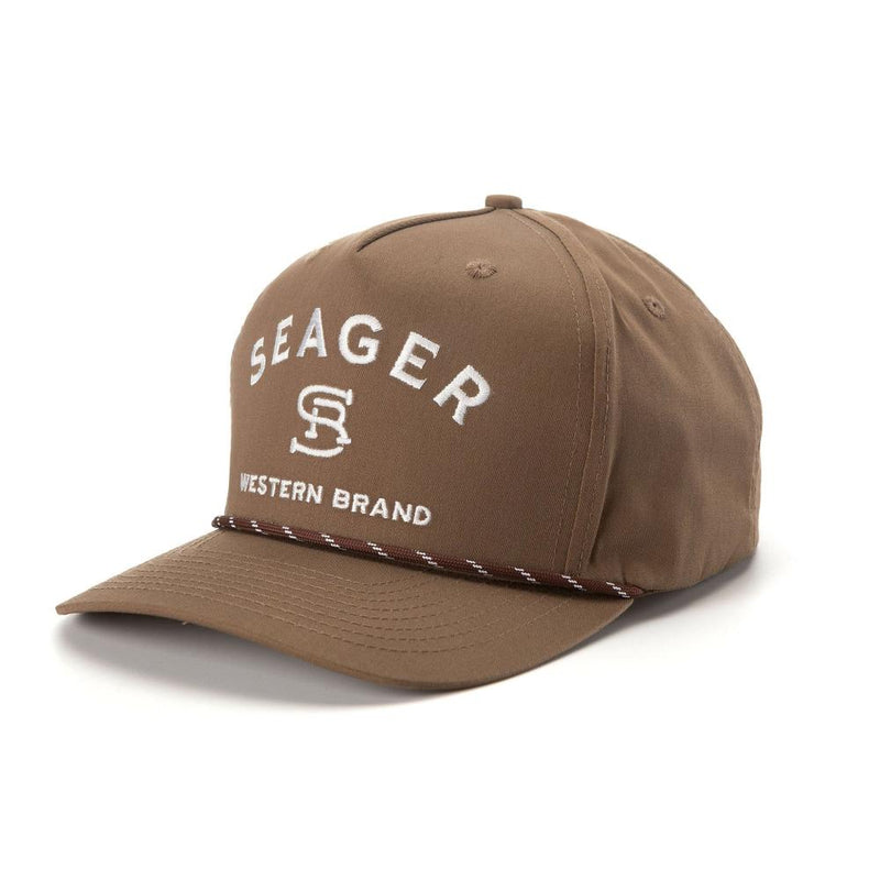 Branded Brown Snapback Cap