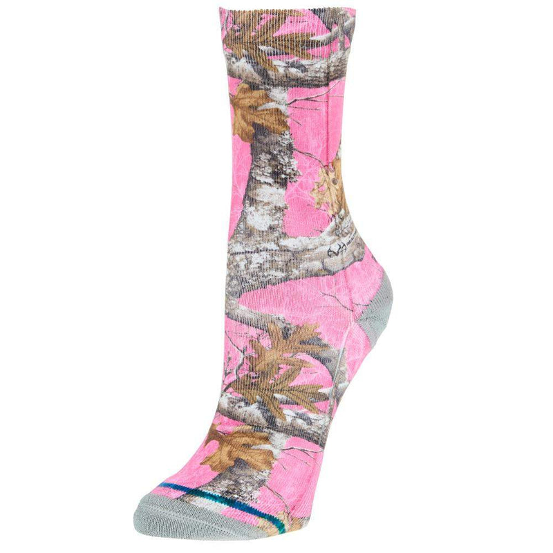 Kids Edge Pink Crew Socks
