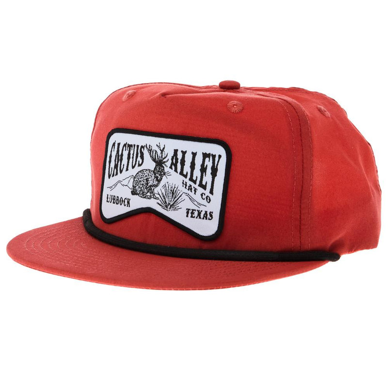 Jackalope Orange and Black Cap