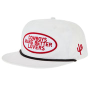 Better Lovers White and Black Cap