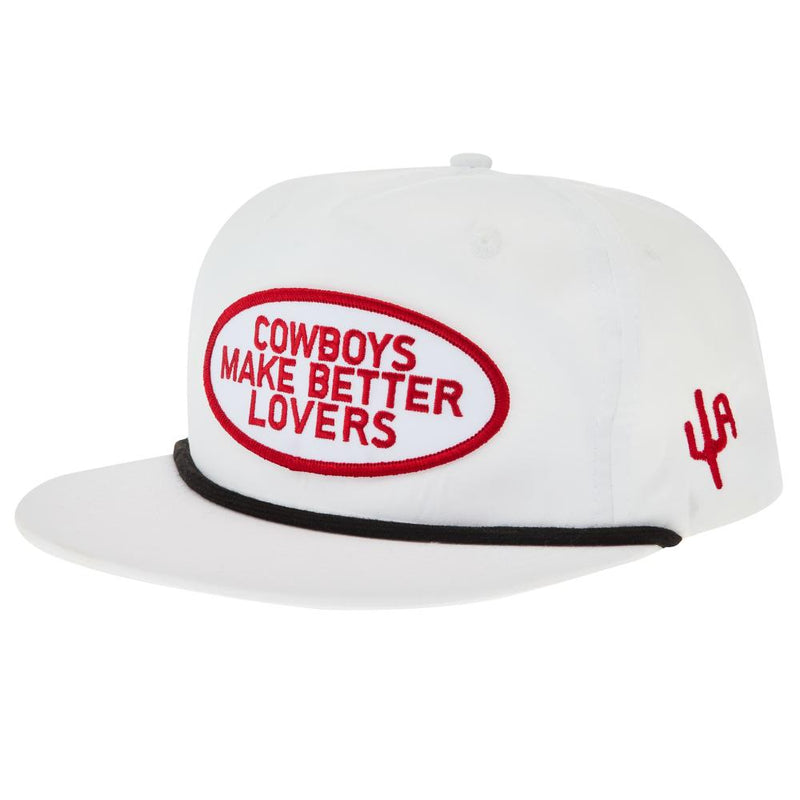 Better Lovers White and Black Cap