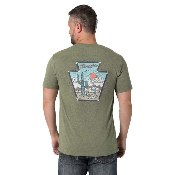 Men's Sage Desert Scene Tee