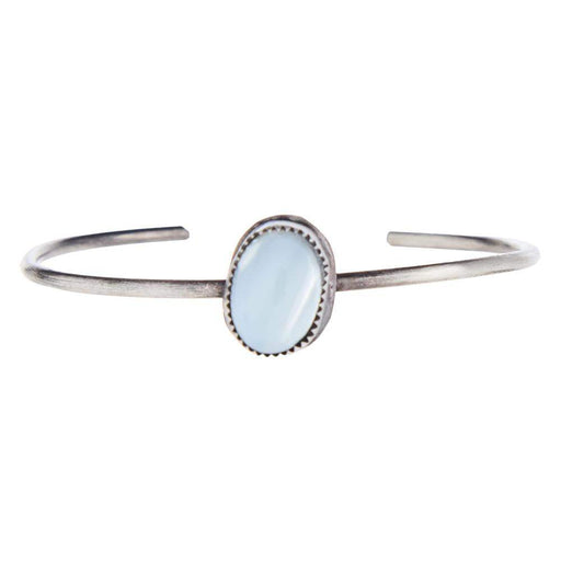 Horse Money Turquoise Mother of Pearl Stacker Cuff