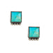 Kingman Turquoise Stud Earrings