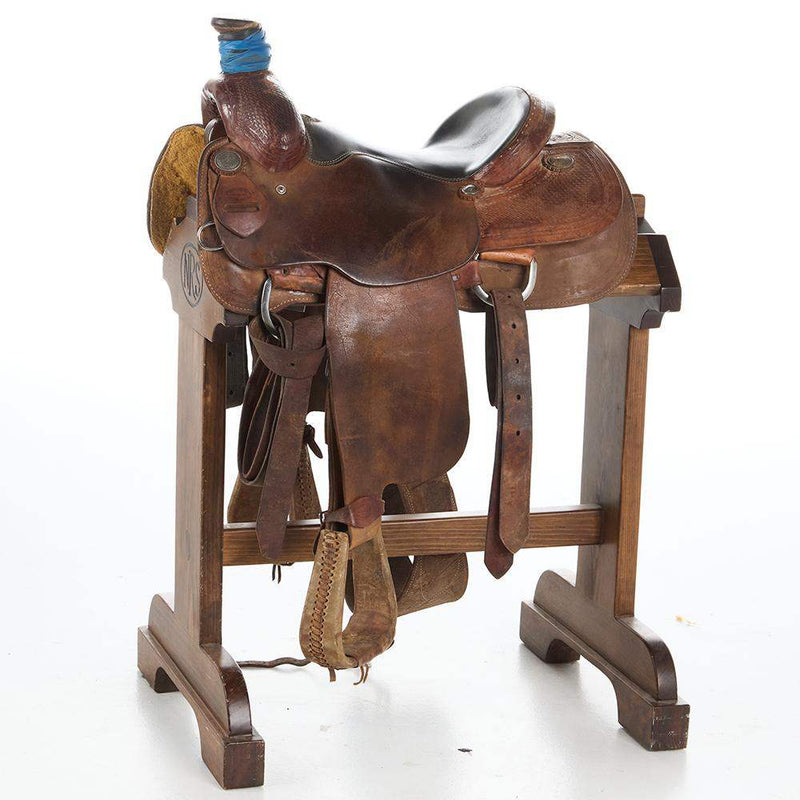 Fort Worth Saddlery 14.5in Used Team Roping Saddle