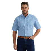 Men's George Strait Blue Button Down Shirt