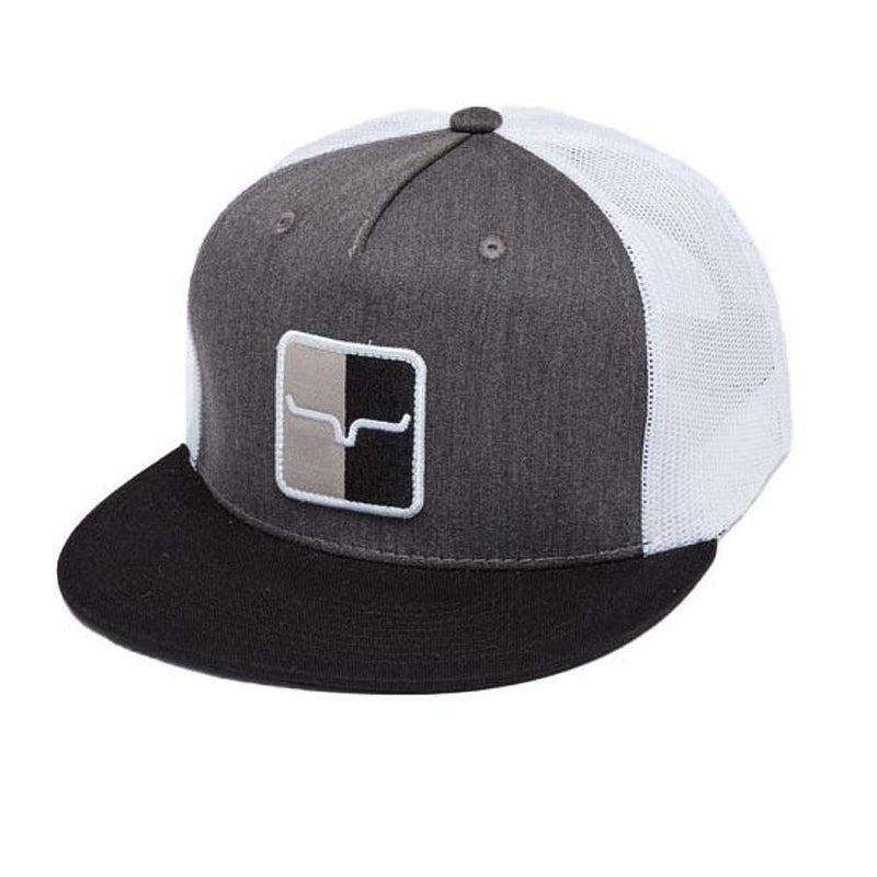 Kimes Ranch Mirror Charcoal Trucker Cap