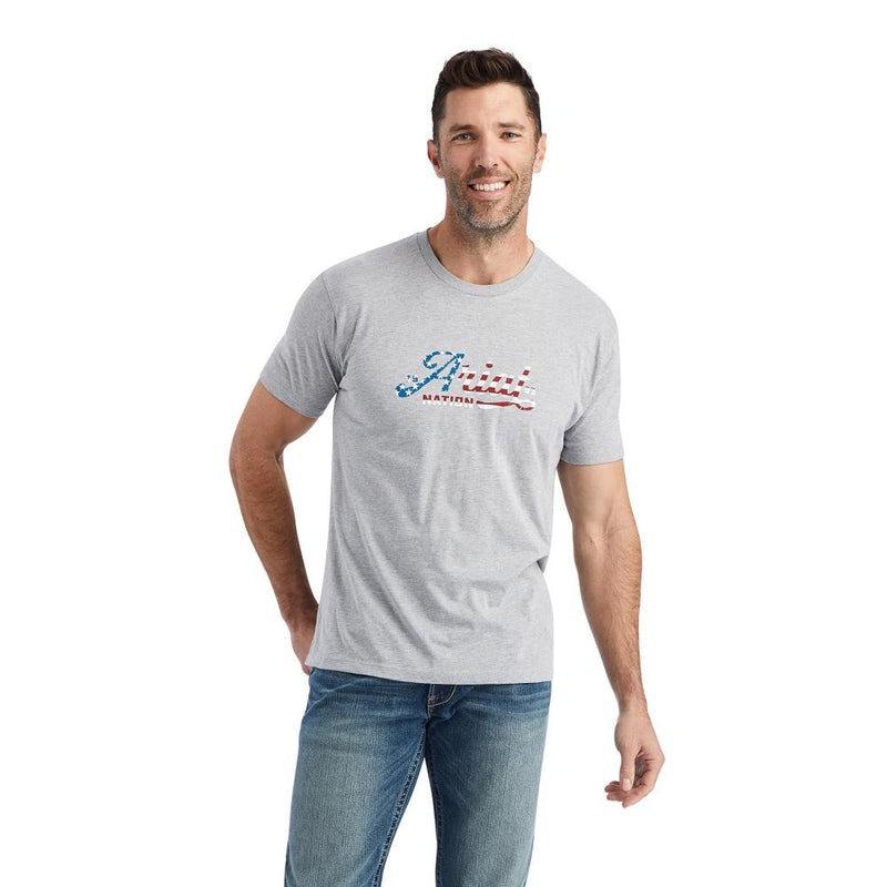 Men's Script Flag T-Shirt