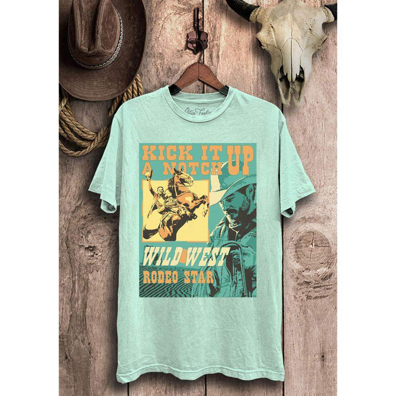 Lotus Fashion Women's Kick it Up Mint Tee