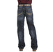 Boy's Relaxed Fit Dark Wash Jeans