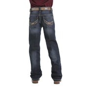 Boy's Relaxed Fit Dark Wash Jeans