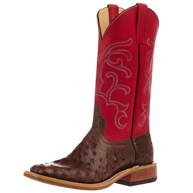 Men`s Ride Ready Kango Tabac FQ Ostrich Vamp 13in Red Ferrari Waxy Kansas Top