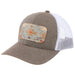 Women's Brown and White Amarillo Aztec Cap