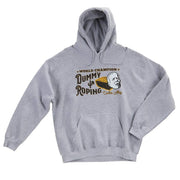 Cactus Alley Hat Co Men's Dummy Roping Grey Hoodie