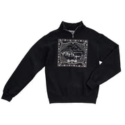 The Whole Herd Women's Psalm 104:14 Quarter Zip Pullover