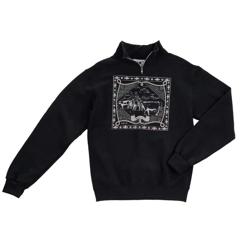 The Whole Herd Women's Psalm 104:14 Quarter Zip Pullover