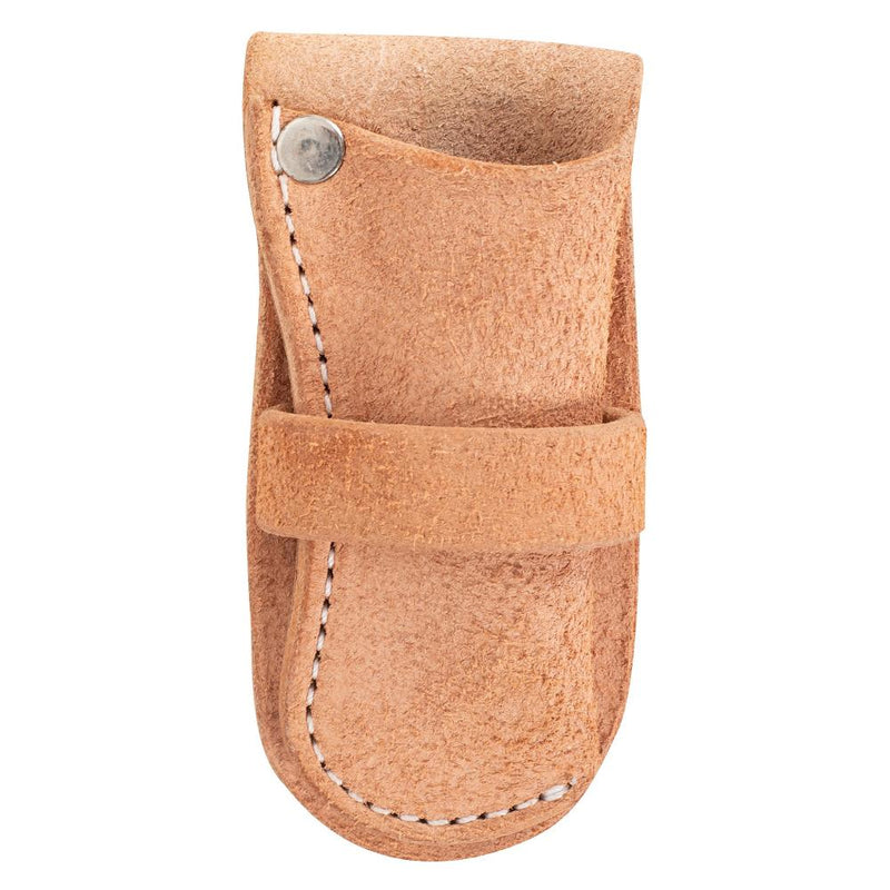 Natural Roughout Holster Style Leather Knife Scabbord