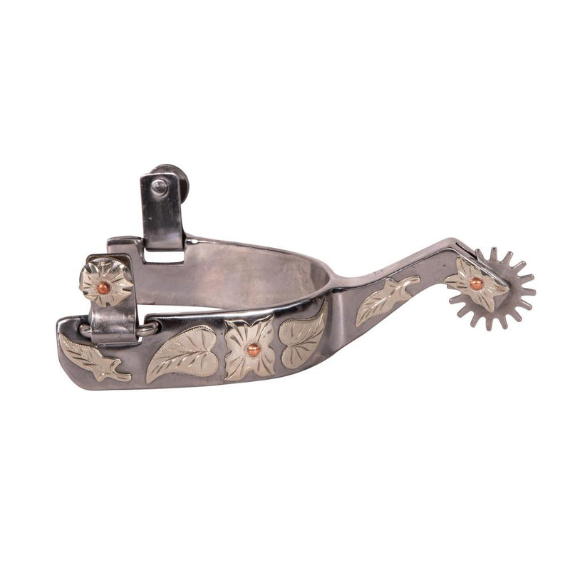 Bob Avila Fancy Floral Spurs
