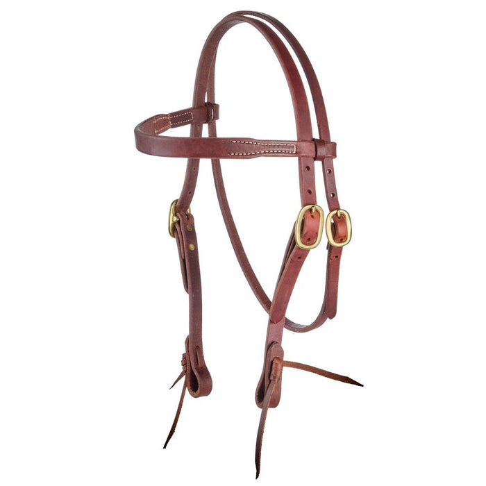 3/4 in Double Buckle Browband