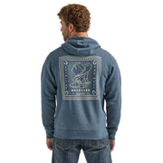 Wrangler Men's Graphic Logo Full Zip Hoodie