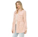 Women's Soft Pink Anorak Jacket