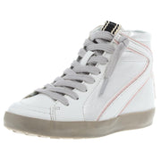 Rooney Toddlers Metallic White High Top Sneaker