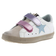 Sunny Toddlers Metallic Purple Velcro Sneaker