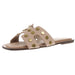 Women`s Donatella Nude Slide