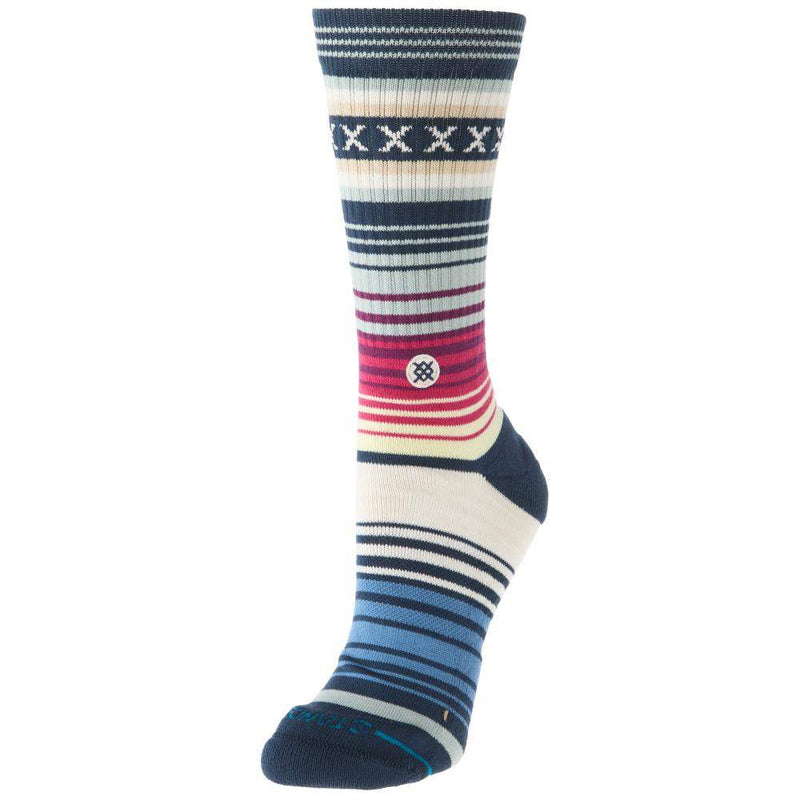 Current St Crew Navy Crew Socks