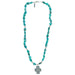 Santa Fe Turquoise Pendant Necklace