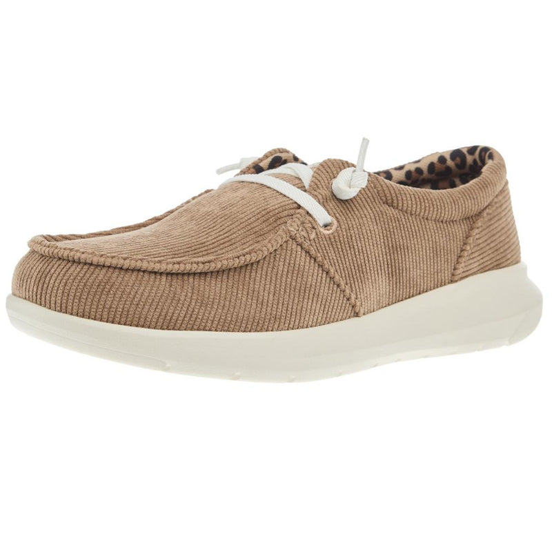 Women`s Tan Corduroy Hilo Casual
