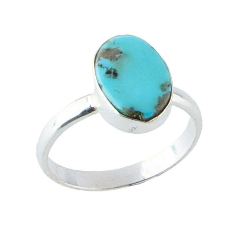 Small Turquoise Freeform Ring