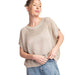Ee Some Women's Sand Sheer Sweater