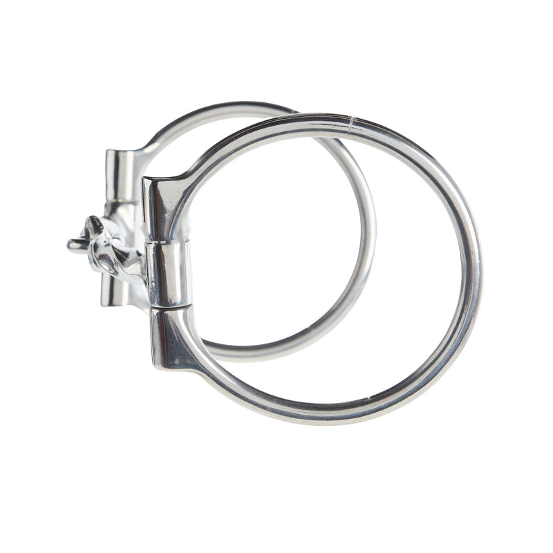 NRS Slow Twisted D Ring Snaffle Bit