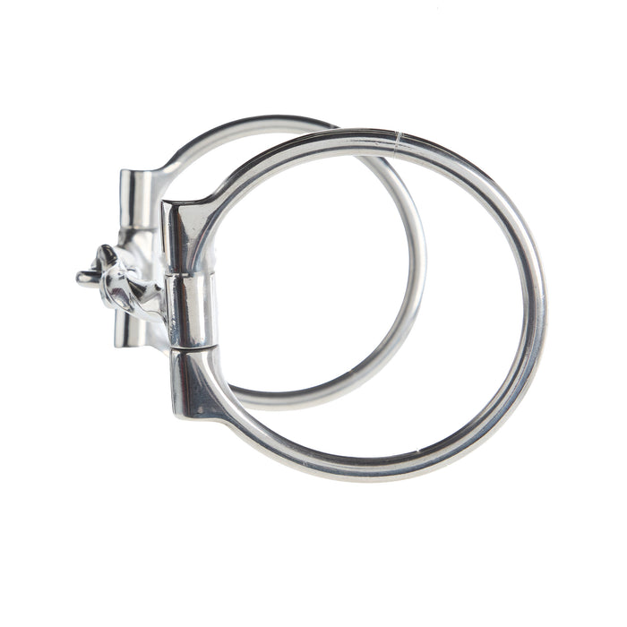 NRS Slow Twisted D Ring Snaffle Bit