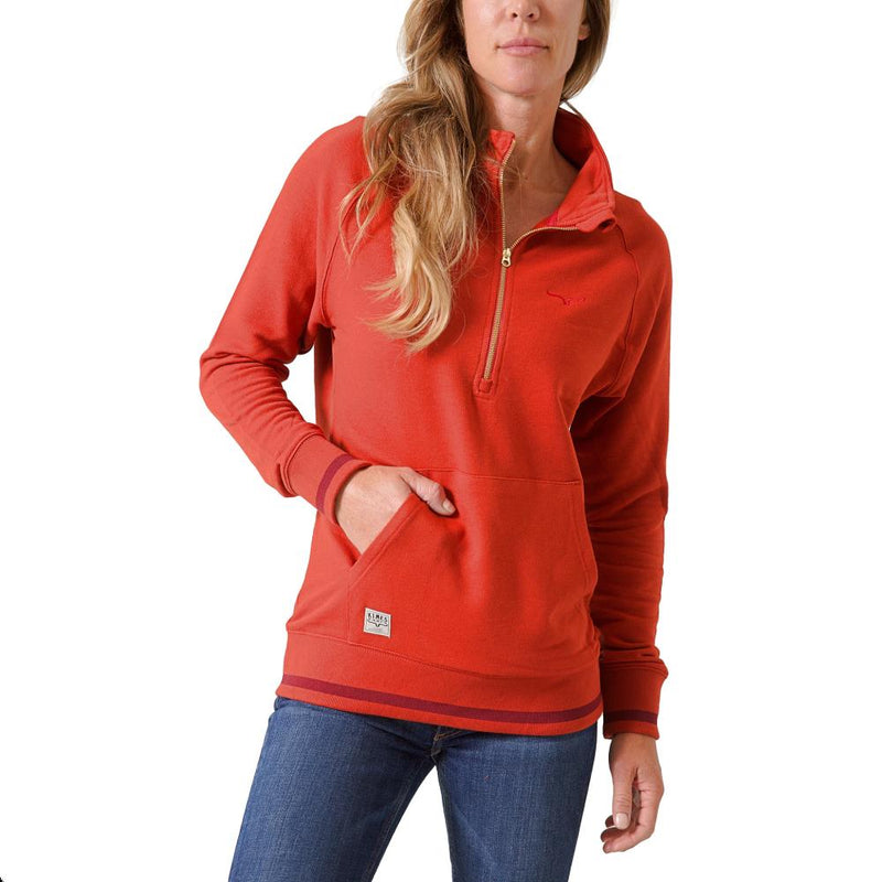 Women's Hazer Red Quarter Zip