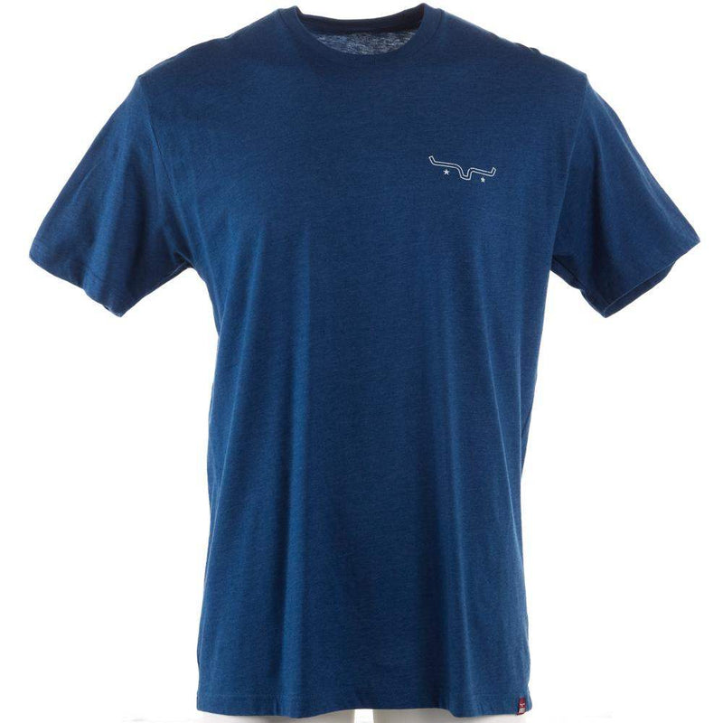 Kimes Ranch Men's American Blue Bullseye Tee